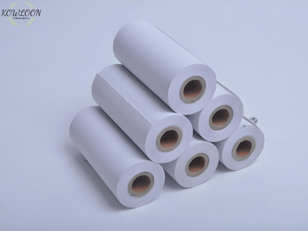 High Quality Self Adhesive Thermal Paper Rolls Copper coated Paper Label