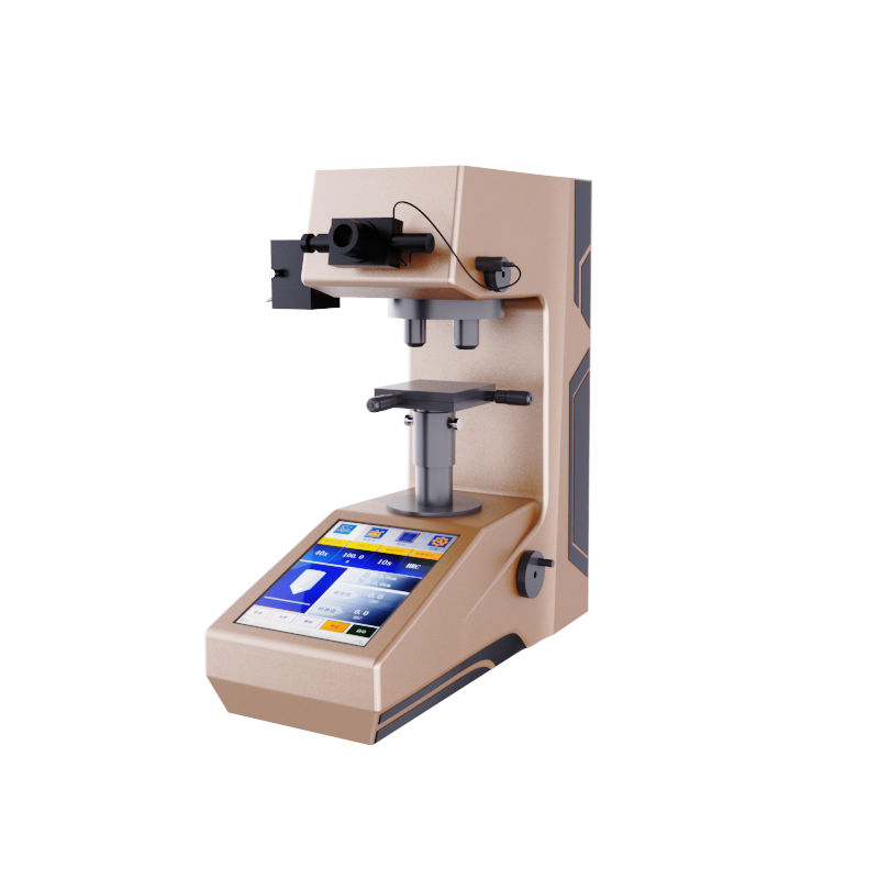 HVS-1000-CCD بشاشة لمس رقمية أوتوماتيكية برجية دوّارة رقمية أوتوماتيكية لاختبار الصلابة الدقيقة فيكرز + نظام معالجة الصور