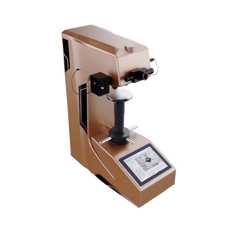 جهاز اختبار صلابة فيكرز HVS-5/10/30/50AT-CCD بشاشة تعمل باللمس وبرج أوتوماتيكي رقمي مع نظام معالجة الصور