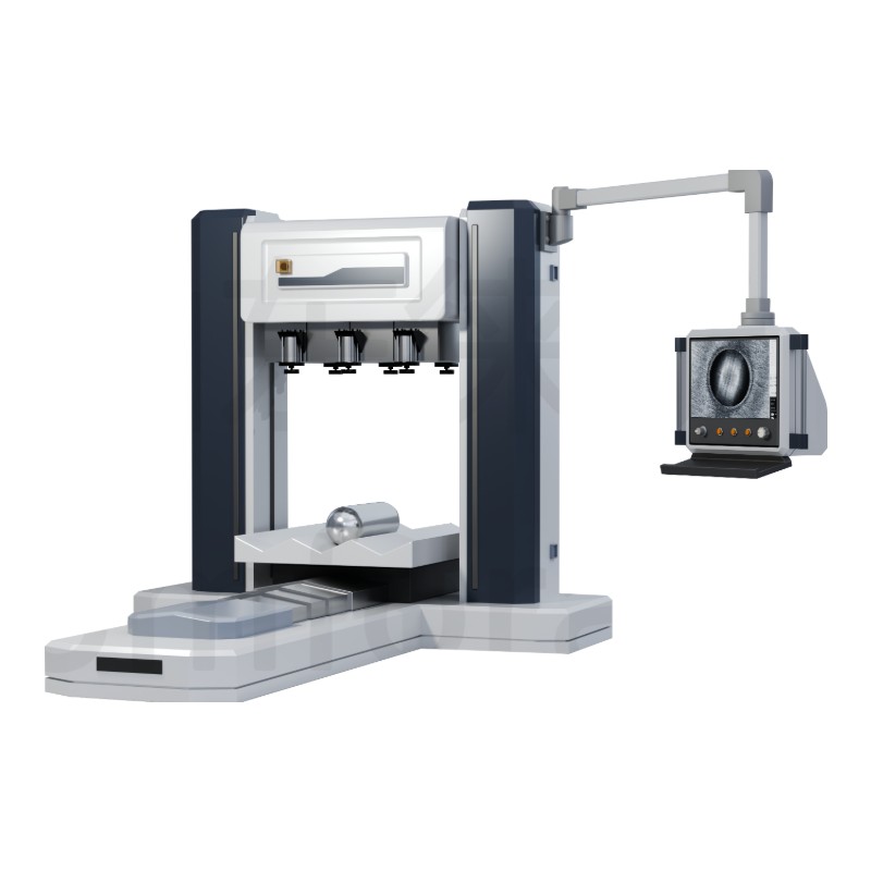 جهاز اختبار صلابة برينل الإلكتروني HBM-3000C