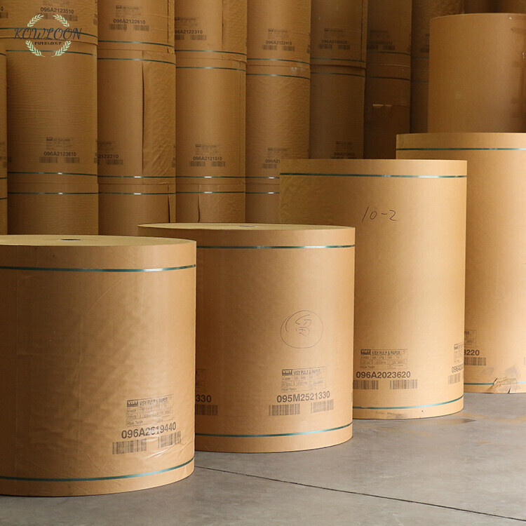 China factory Custom Kraft Paper Tape Jumbo Roll