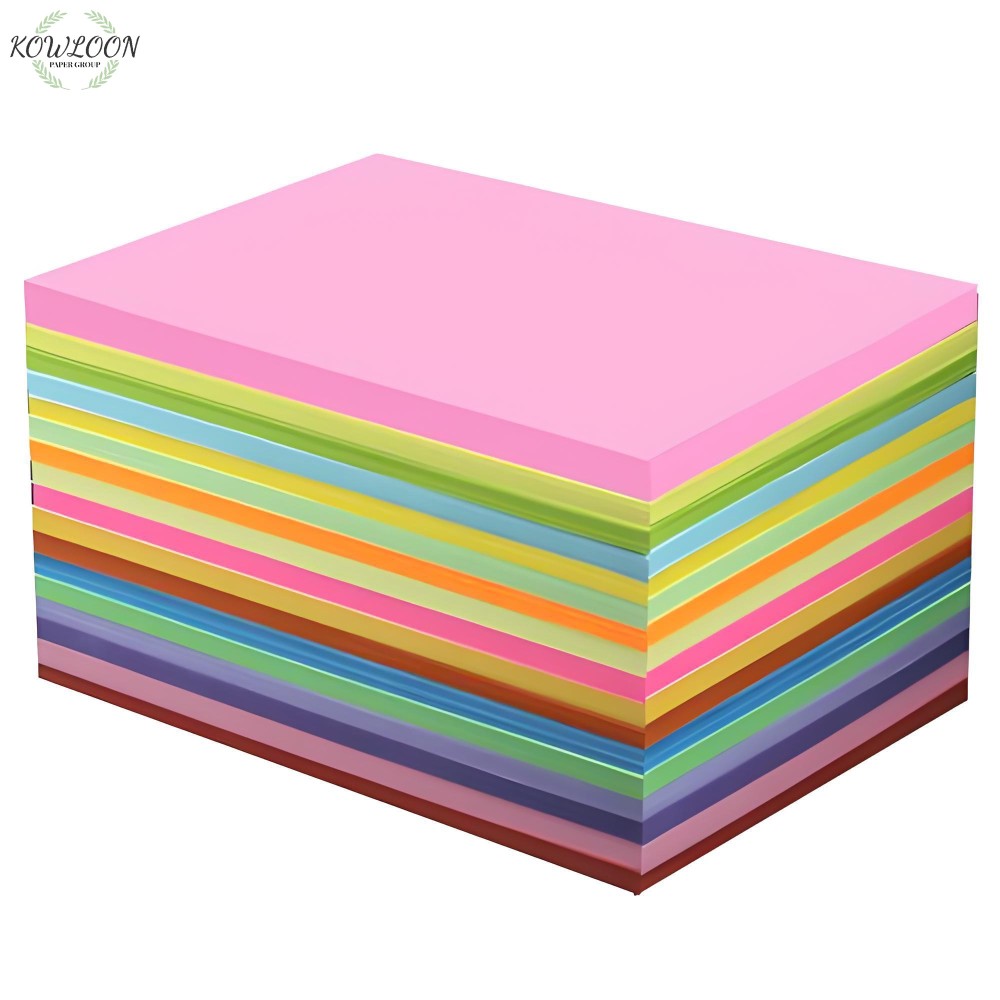Wholesale 70g 500 Sheets Pink Office Color Printing Paper A4 Size Color Paper