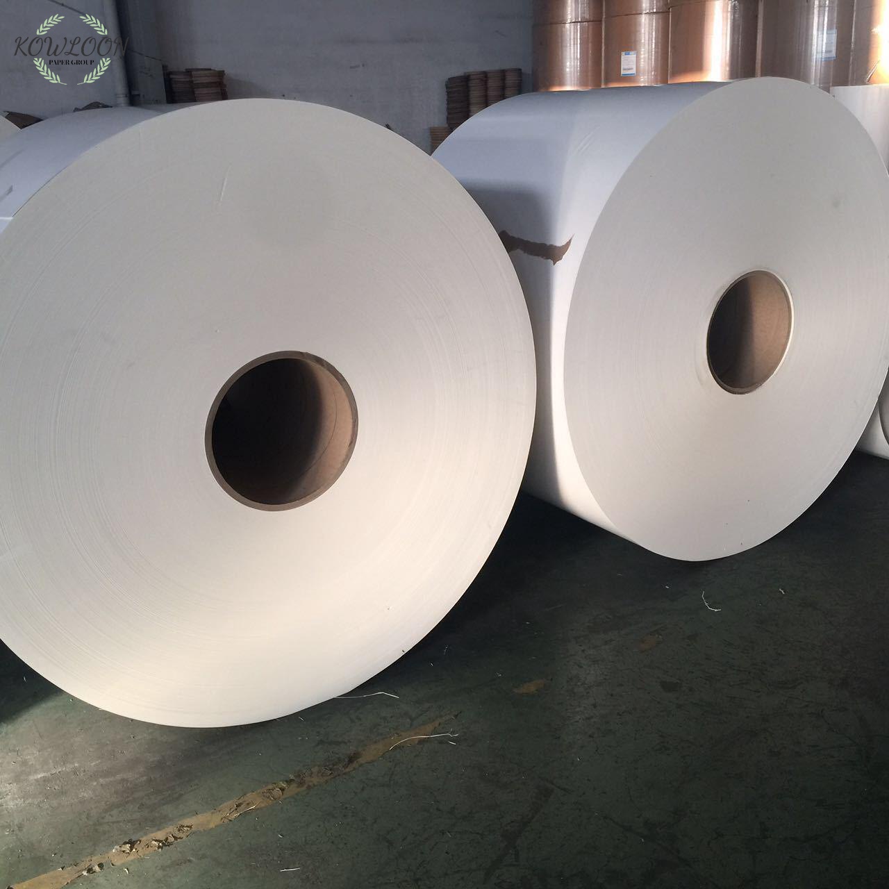 Giant Thermal Paper Rolls, White, High Quality, Customizable Sizes, Raw Materials