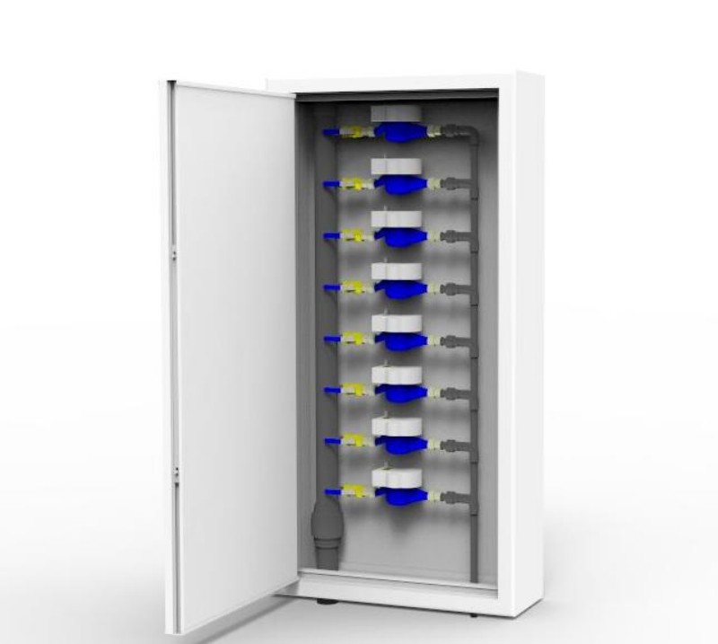 صندوق العدادات الأرضية بطول ثمانية أمتار SP158B