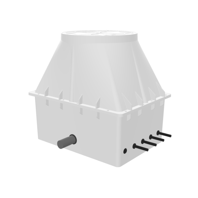 صندوق عداد مياه تحت الأرض بطول ثمانية أمتار XS98F