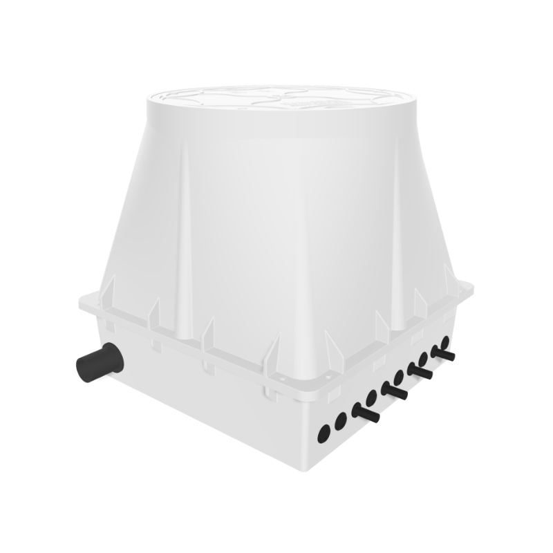 الإصلاح السريع: صندوق عدادات المياه تحت الأرض XS98F سعة ثمانية أمتار