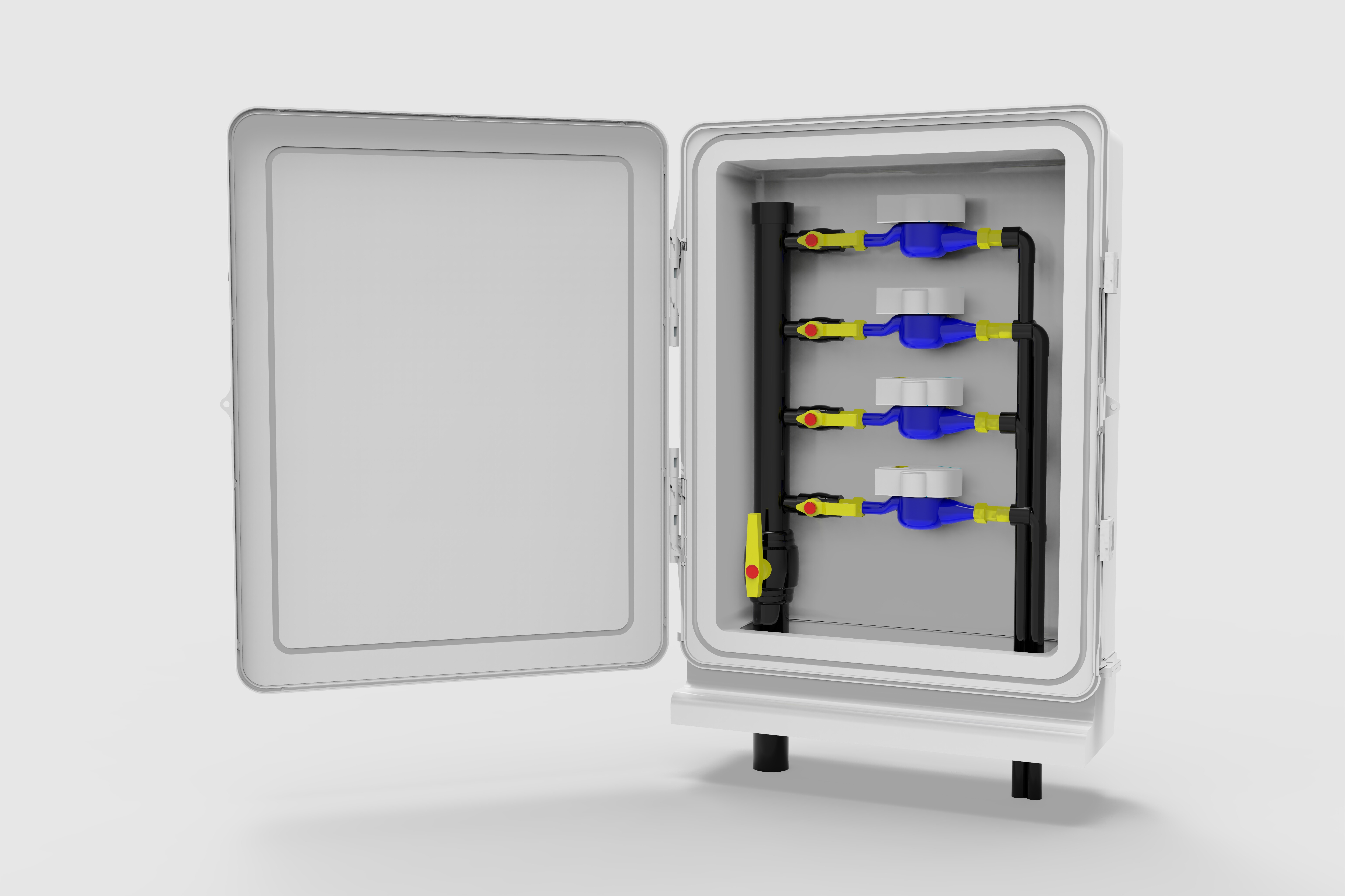 صندوق العدادات الأرضية رباعي الأمتار EPP