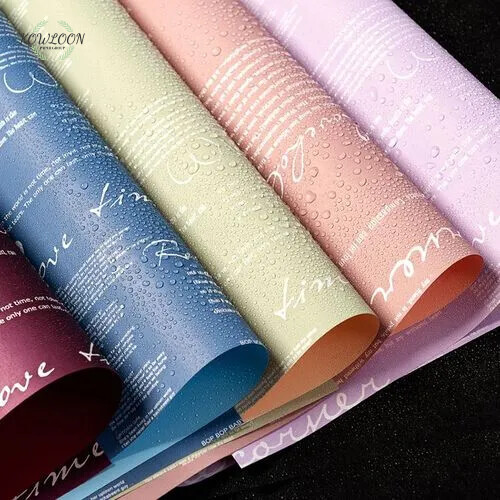 多色礼品包装花包装纸