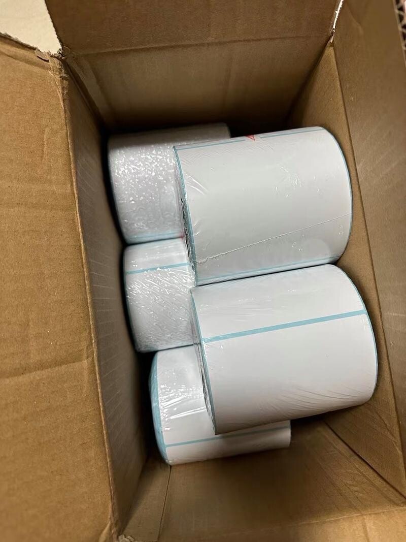 工厂批发收据卷 80x80 pos 收据热敏打印机纸卷热敏带