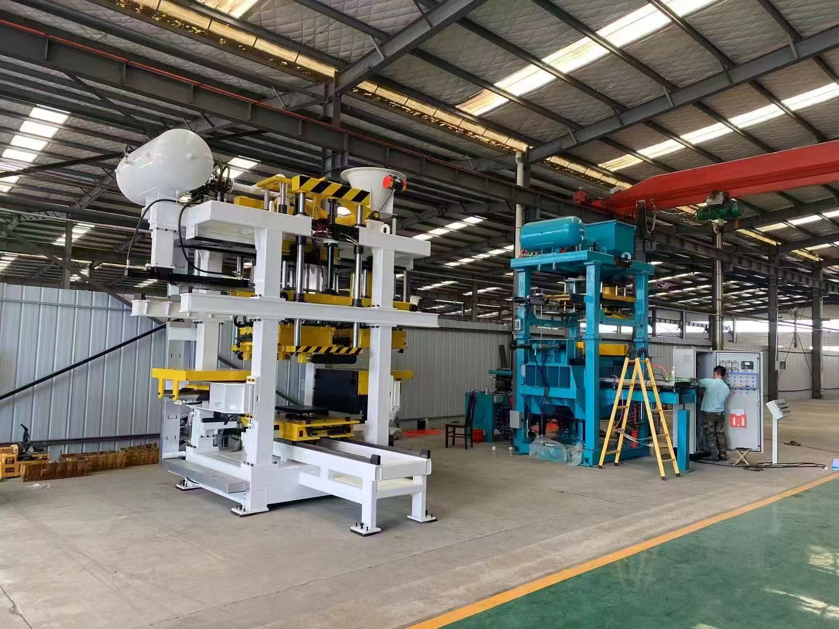 Horizontal Type Shooting Machine