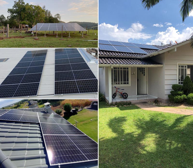 Brazil PV Module Solar System Project