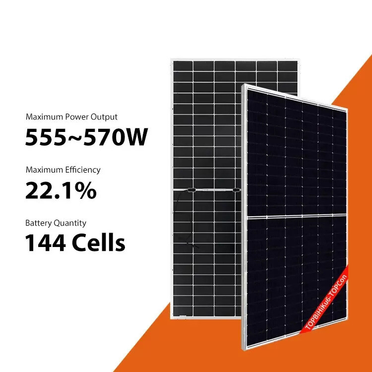 555W 560W Canadian Mono Solar Panels 565W 570W Canadian Monocrystalline Solar Panels