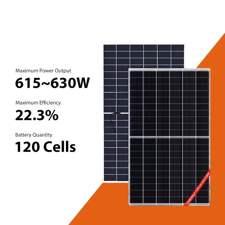 615W 620W Canadian Solar Panel 625W 630W All Black Solar Panel High Efficiency