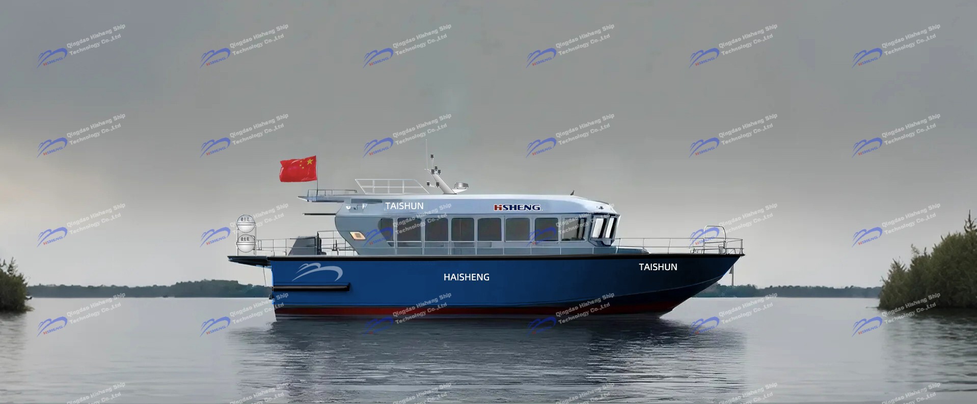 16.76m Aluminum Alloy Transport Vessel