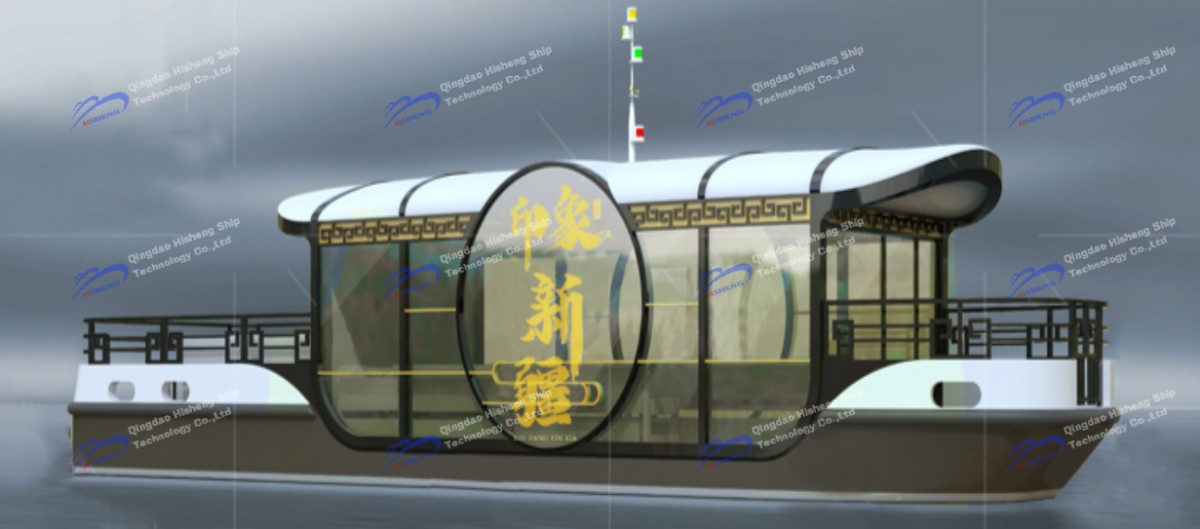 1200型铝合金电动观光游船 1200型铝合金电动观光游船