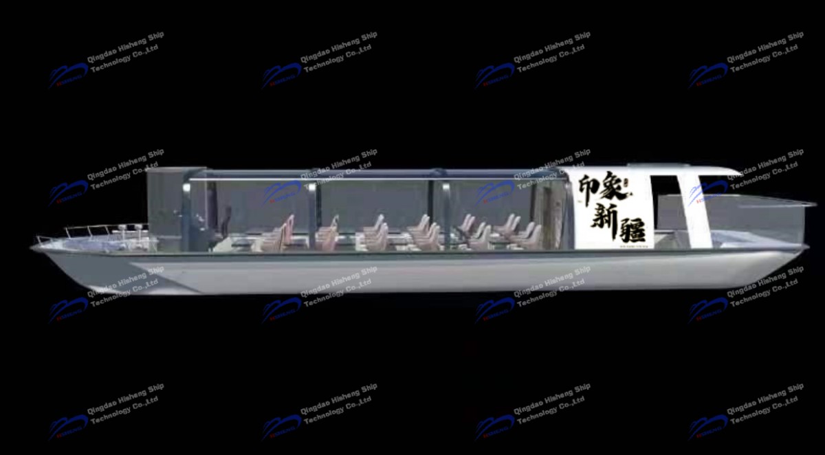 1380型铝合金电动观光游船 (5) 1380型铝合金电动观光游船 (5)