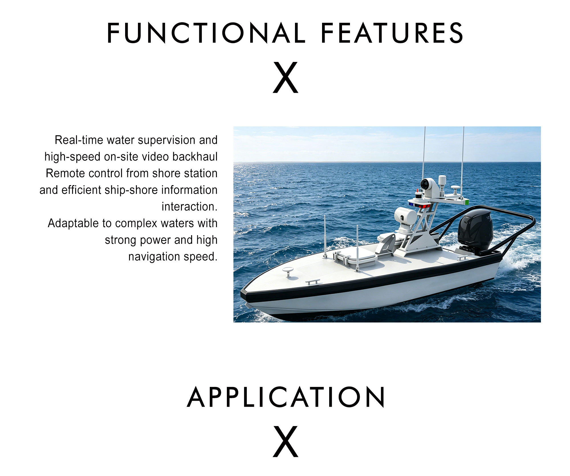 M75C Patrol and Evidence Collection Unmanned Boat