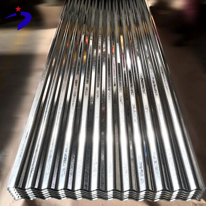 DX53D+Z/DX54D+Z لوح مموج مجلفن