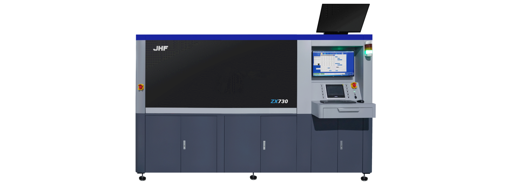 طابعة نفث حبر آلية مدمجة لطباعة العلامات التوضيحية ZX730