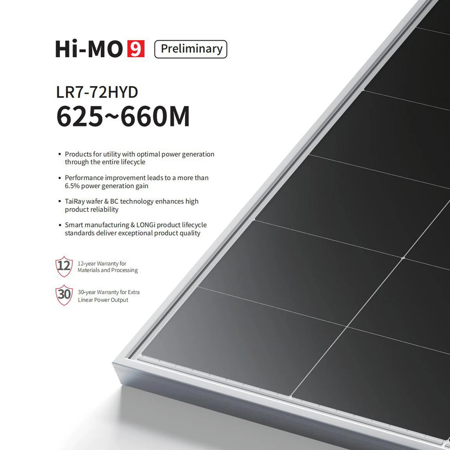 Longi Solar LR7-72HYD 625-660M