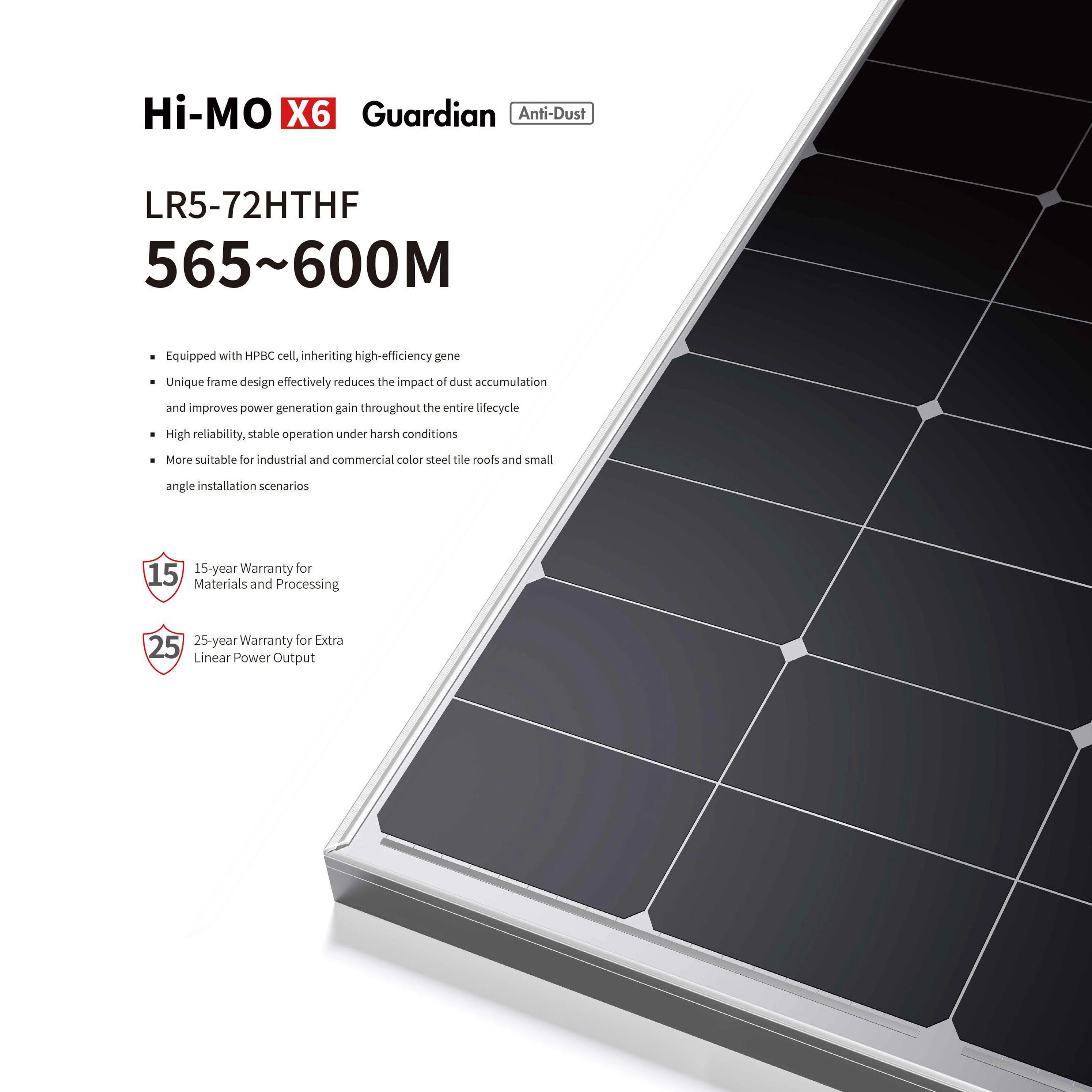 Longi Solar LR5-72HTHF 565-600M