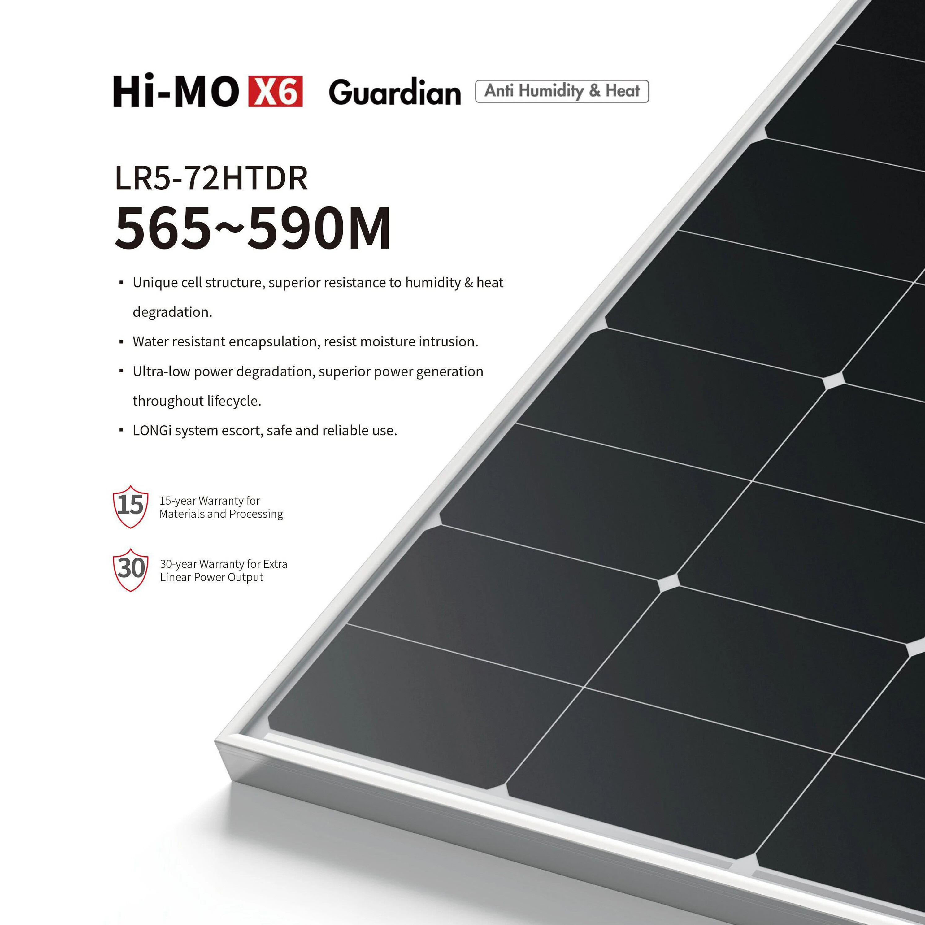 Longi Solar LR5-72HTDR 565-590M