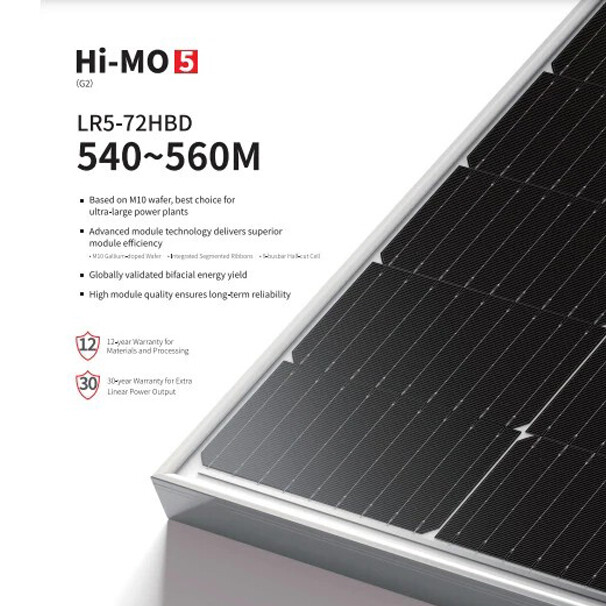 Longi Solar LR5-72HBD 540-560M