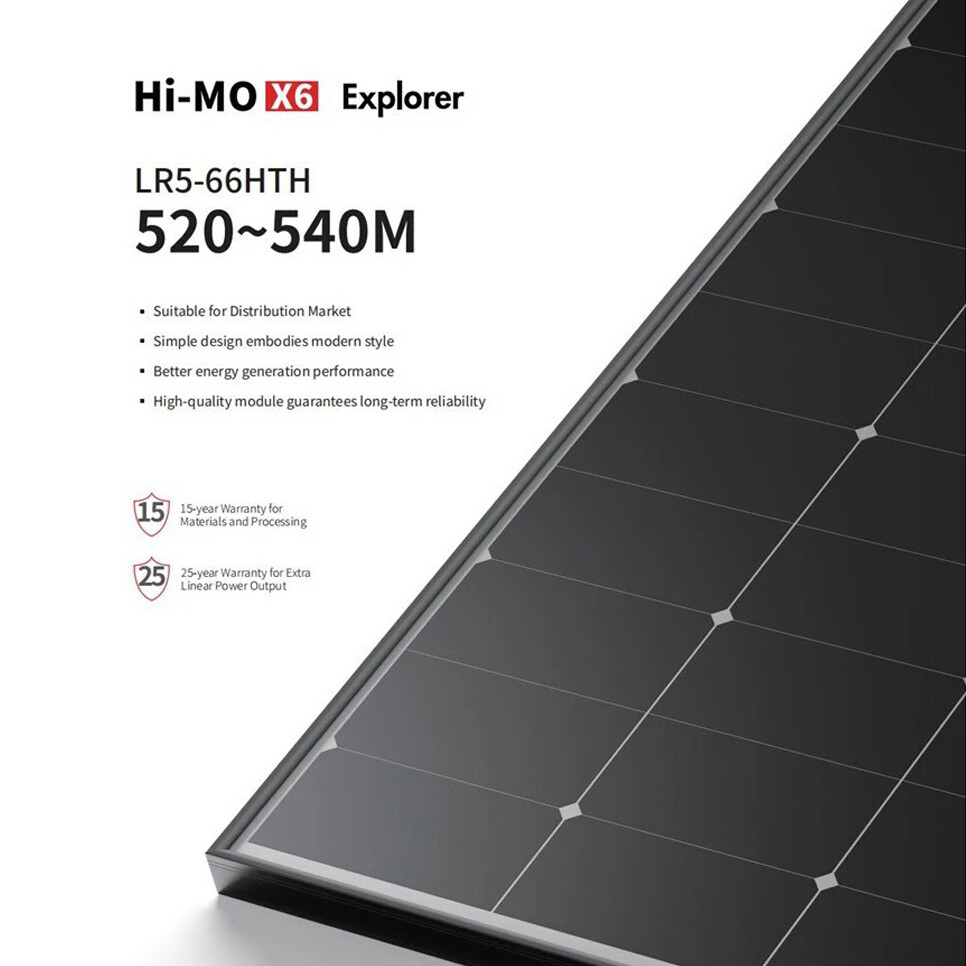 Longi Solar LR5-66HTH 520-540M