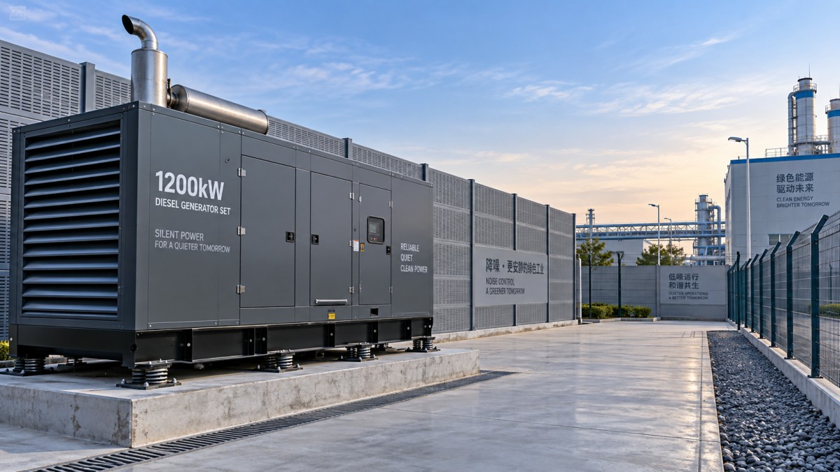 تُعيد قواعد ضوضاء المواقع الأكثر صرامة تشكيل الطلب على المولدات الصامتة بقدرة 1200 kW