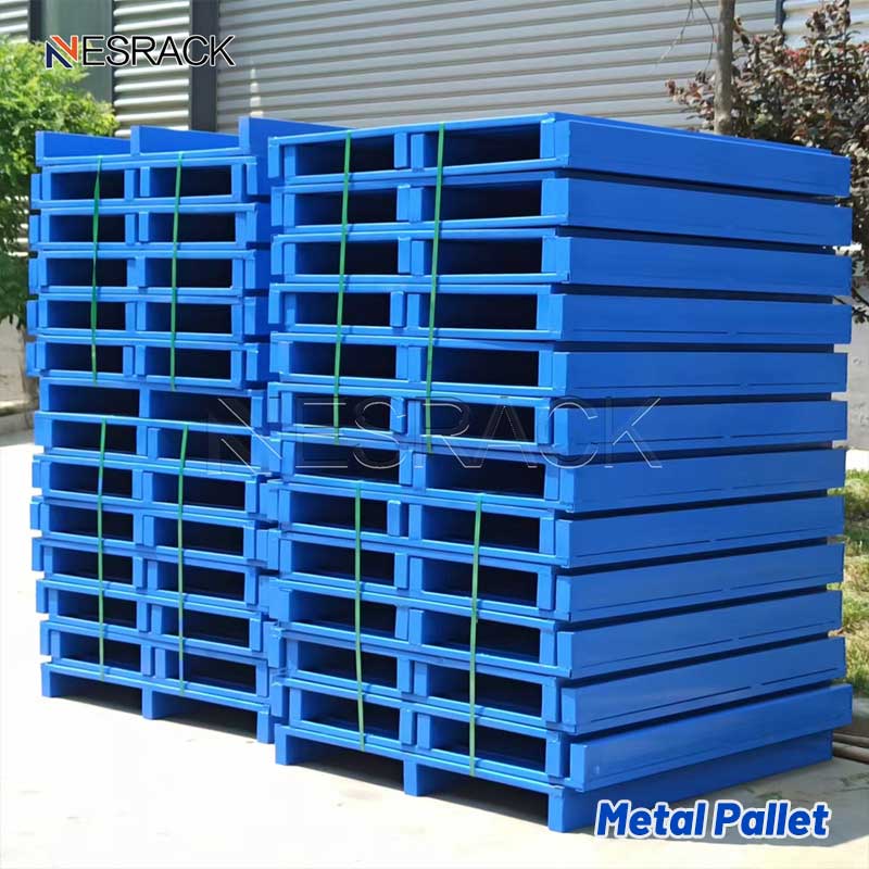 منصة نقالة معدنية