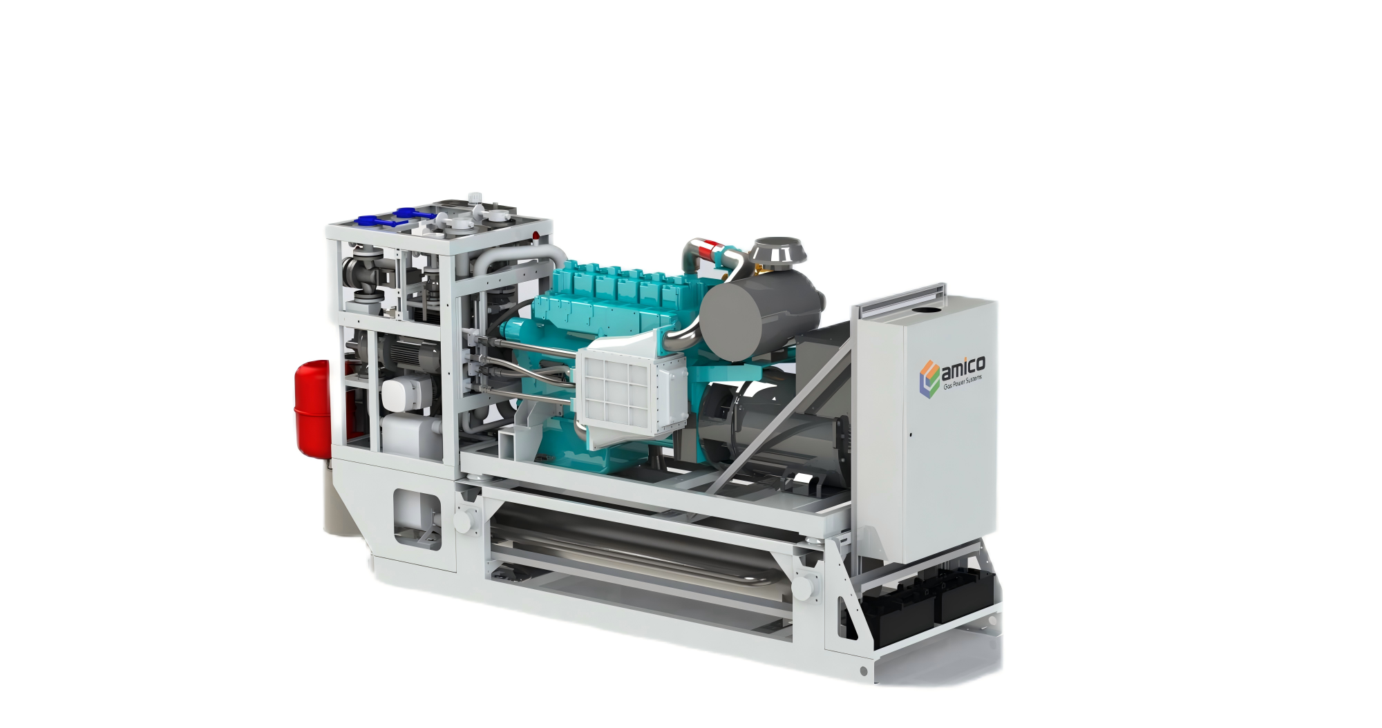 مولد توليد الطاقة الحرارية الكهربائية المشترك بالغاز الطبيعي بقدرة 200 كيلو وات