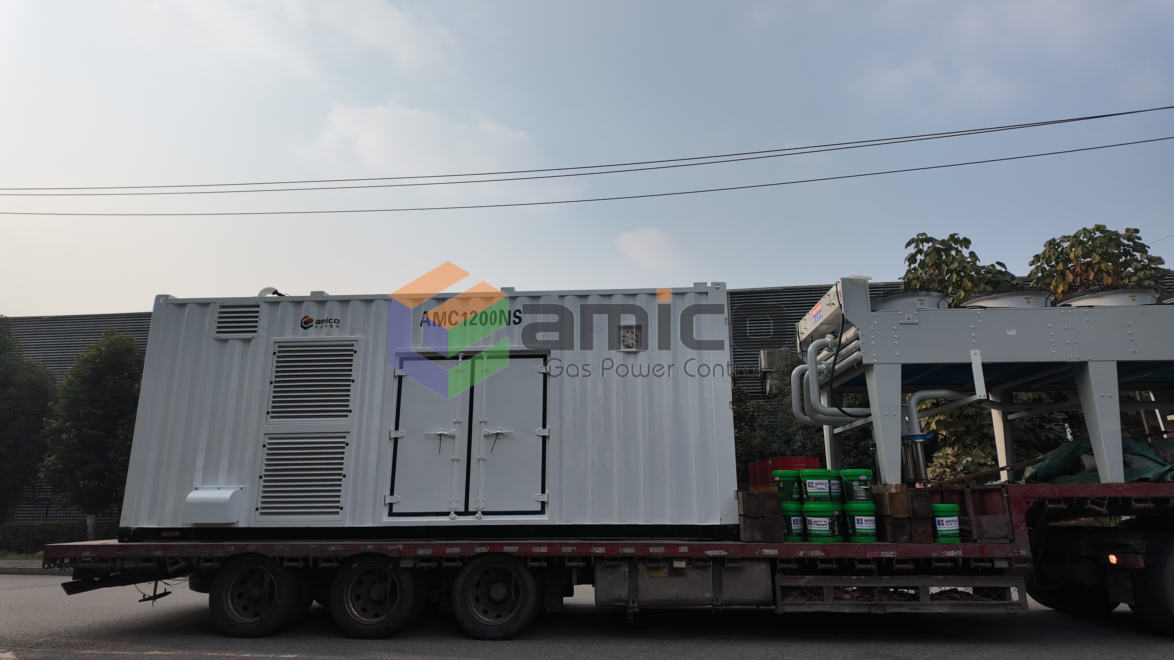 1200 كيلوواط (وحدة واحدة) مجموعة مولدات الغاز الطبيعي 1200 كيلوواط (وحدة واحدة)