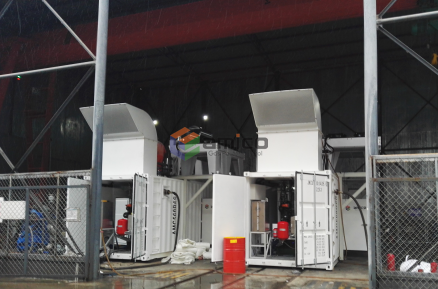 350-700kW مجموعة مولدات/التوليد المشترك للطاقة والحرارة بحاوية من ألمانيا-MAN-محرك-غاز