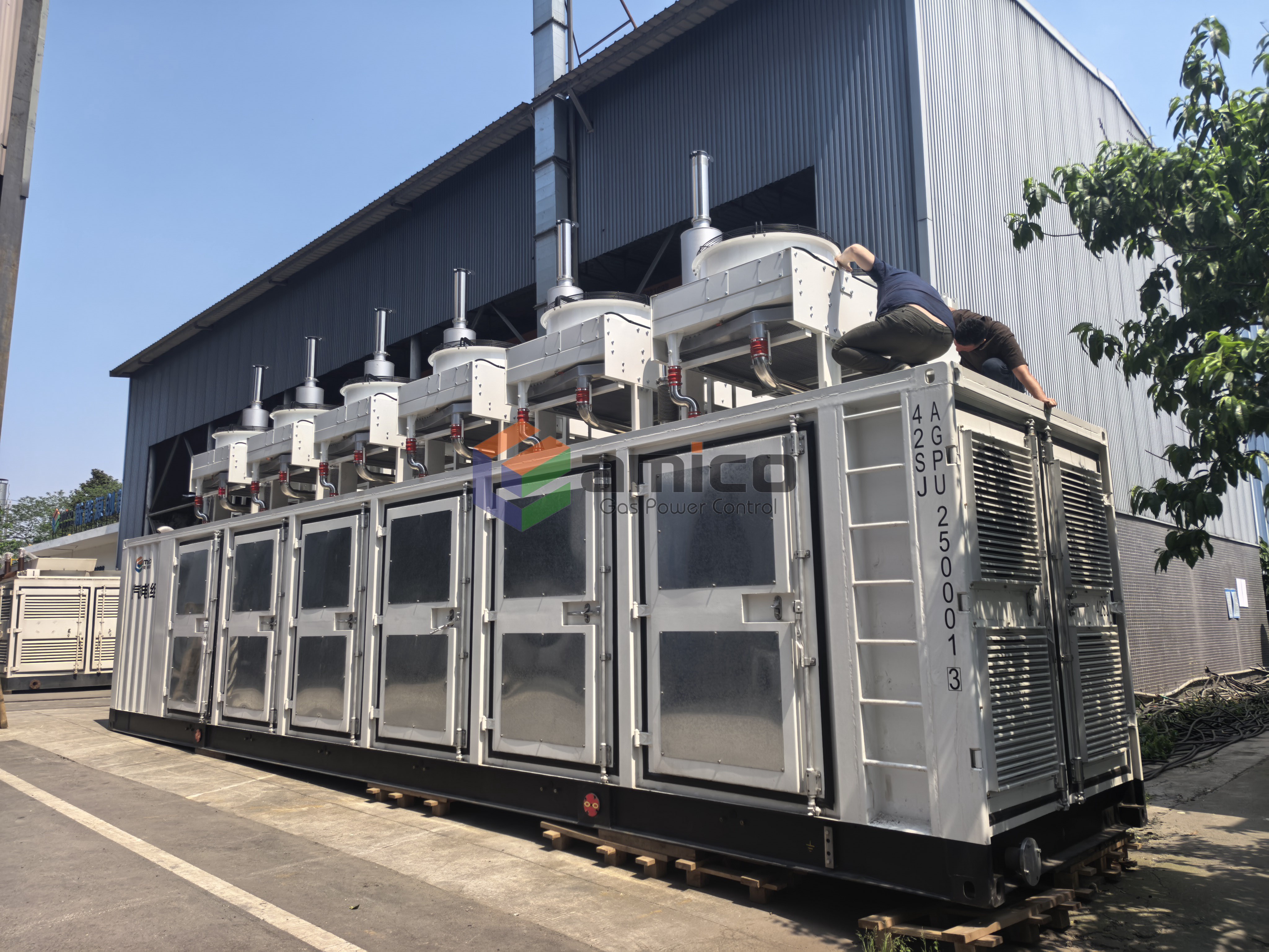 مجموعة مولدات الغاز الطبيعي 1800kW
