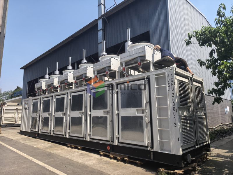 مجموعة مولدات الغاز الطبيعي 1800kW