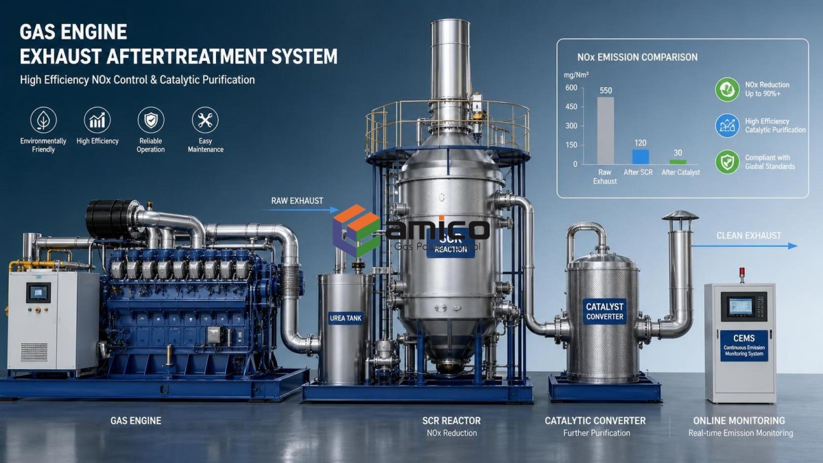 SCR or Catalyst Exhaust Treatment: Which Fits Gas Generator Emissions?