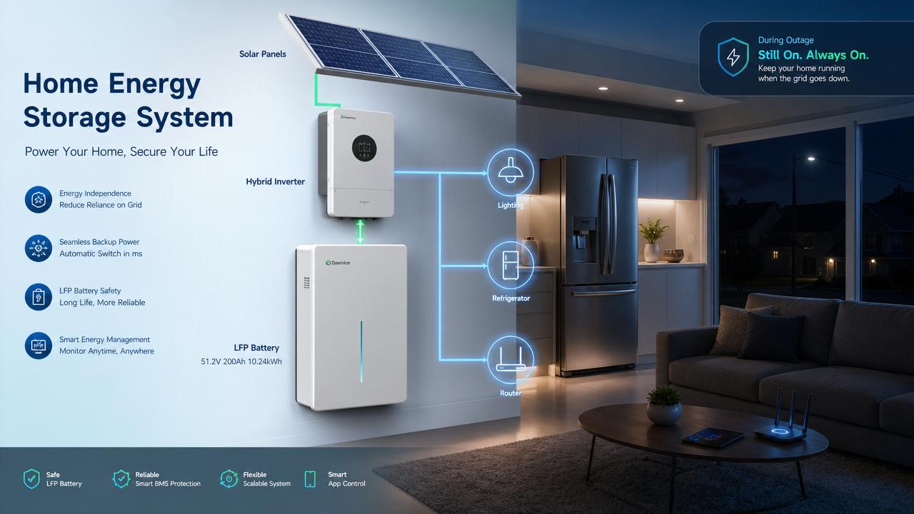 Konut Tipi Enerji Depolamayı Elektrik Kesintileri Sırasında Değerli Kılan Nedir