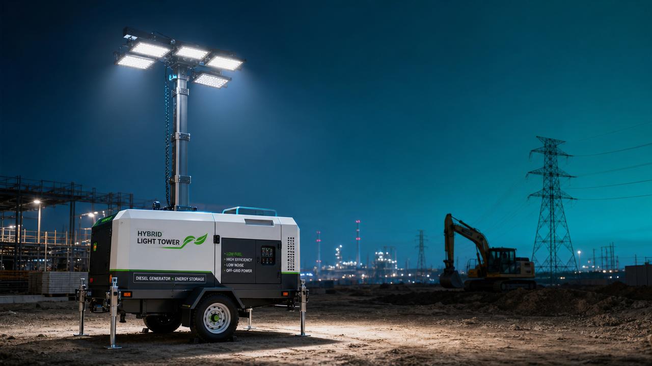 Modern bir Lighting Tower gerçekten ne kadar yakıt tasarrufu sağlayabilir