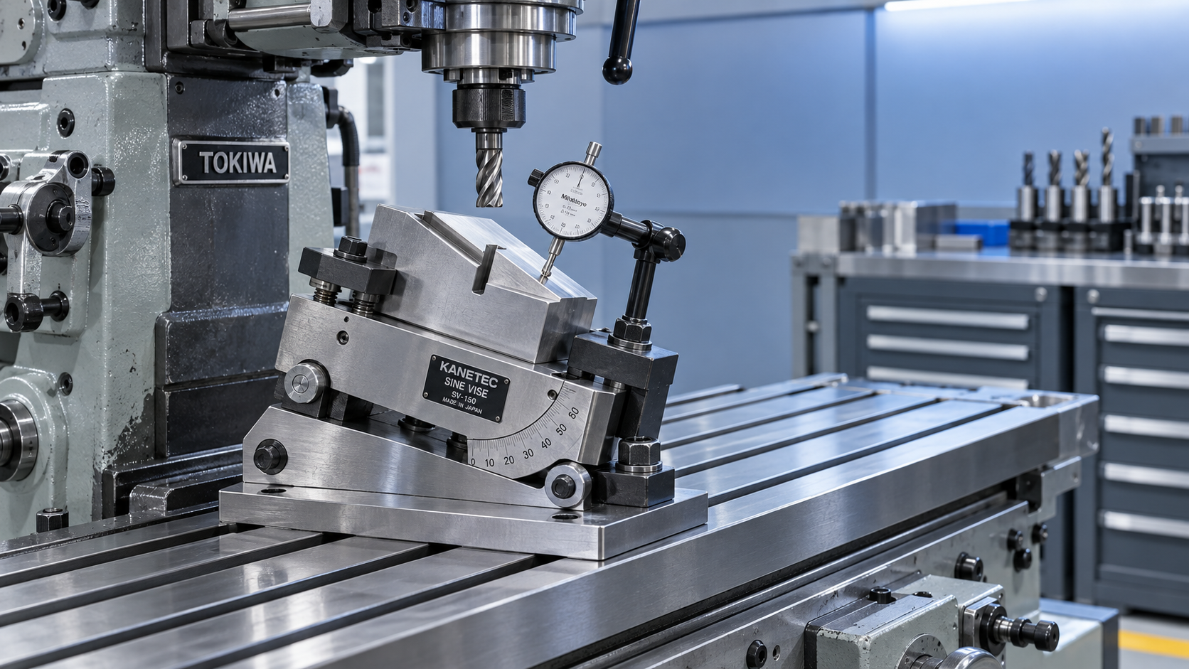 Reducing Setup Errors When Machining Angled Features on Universal Mills تقليل أخطاء الإعداد عند تشغيل السمات المائلة على ماكينات التفريز الشاملة