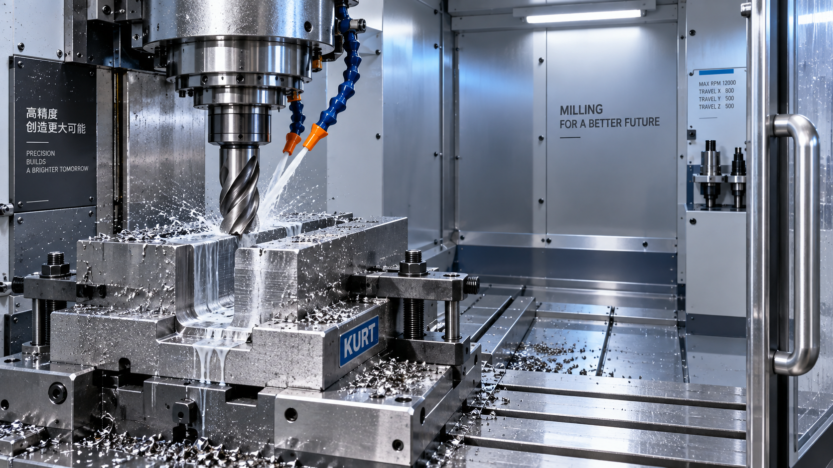 Vertical Milling Machine Safety Checks Before Heavy Slotting Operations فحوصات السلامة لآلة التفريز العمودية قبل عمليات الشق الثقيلة