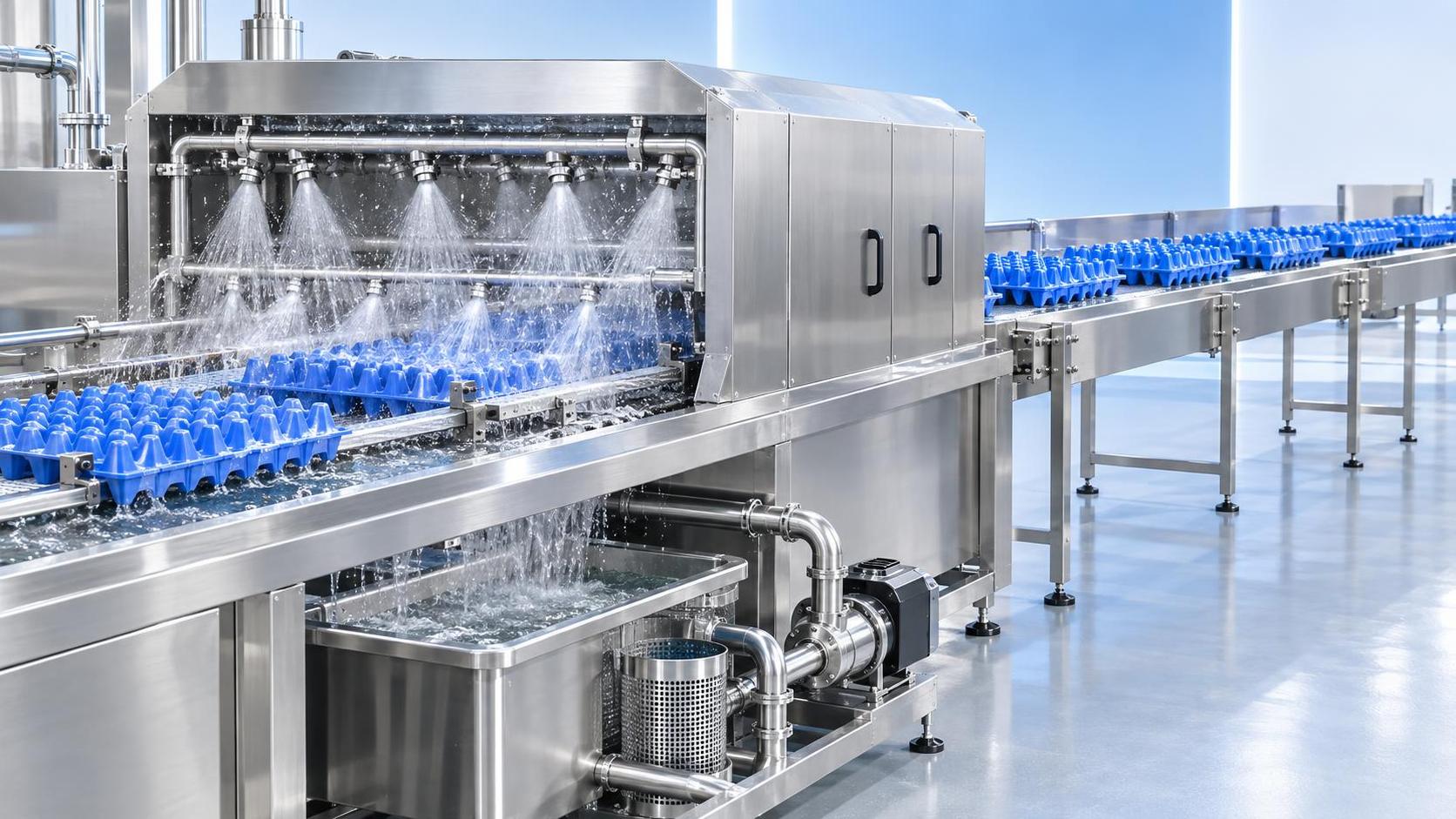 Choosing an Egg Tray Washing Machine for Plastic, Pulp, and Reusable Trays