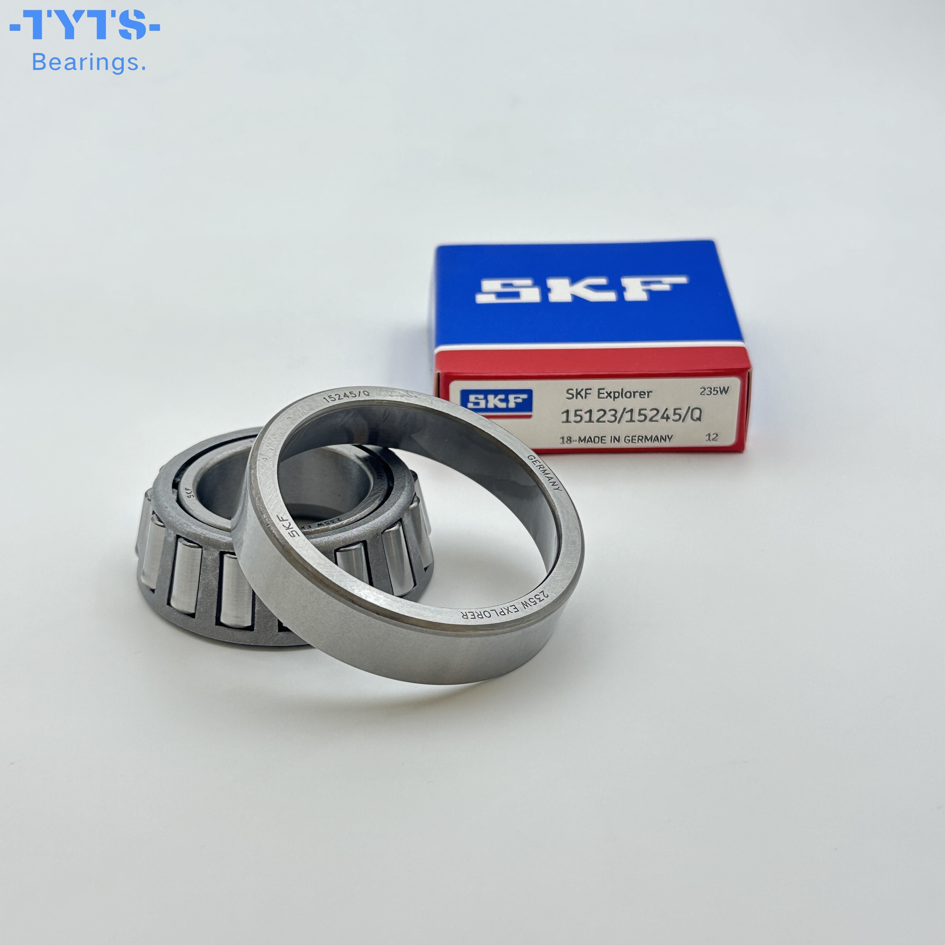  SKF ماركة مستوردة من ألمانيا 15123/15245 محامل بكرات مخروطية بالمعايير البريطانية 