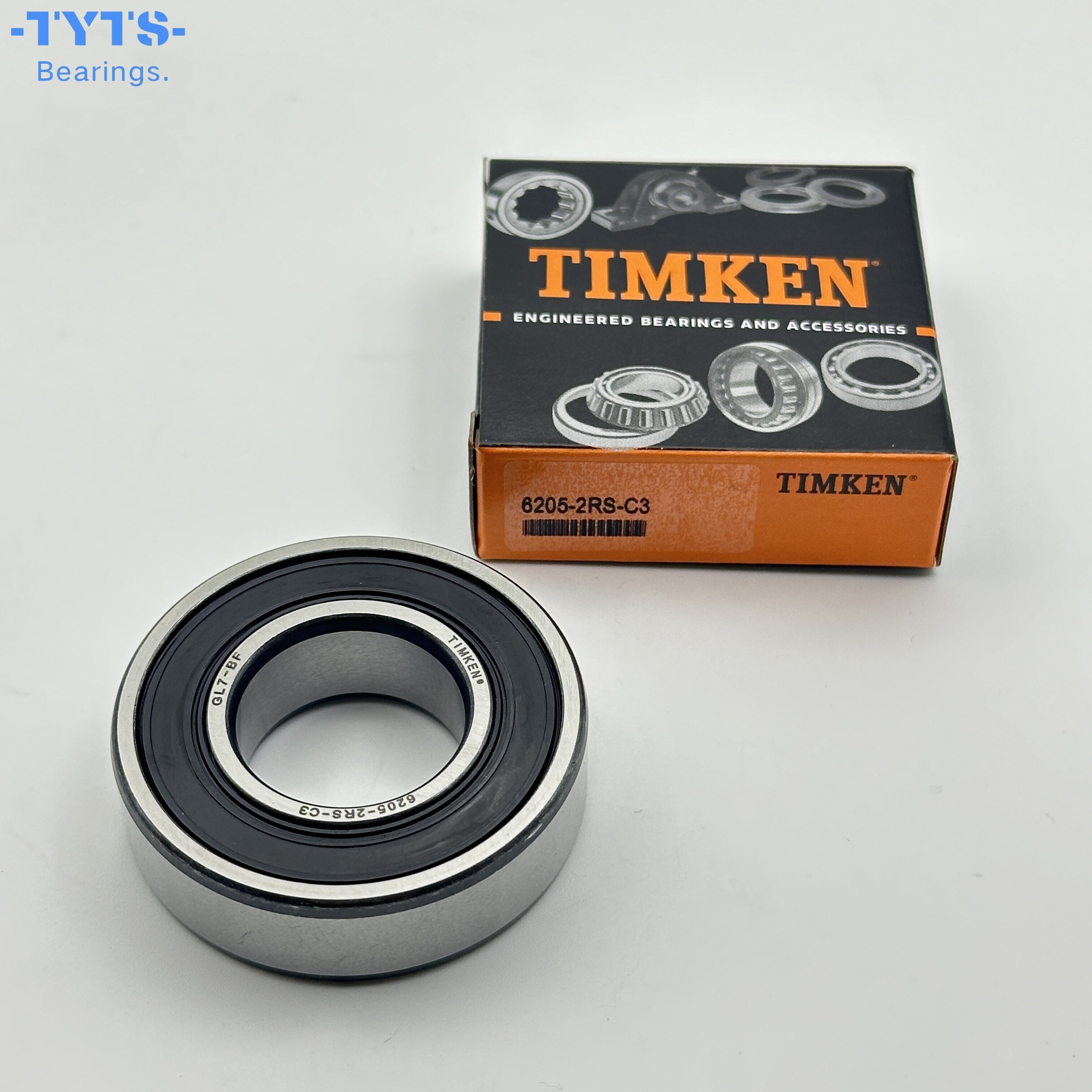 TIMKEN 6205-2RS-C3 محامل كروية ذات أخاديد عميقة