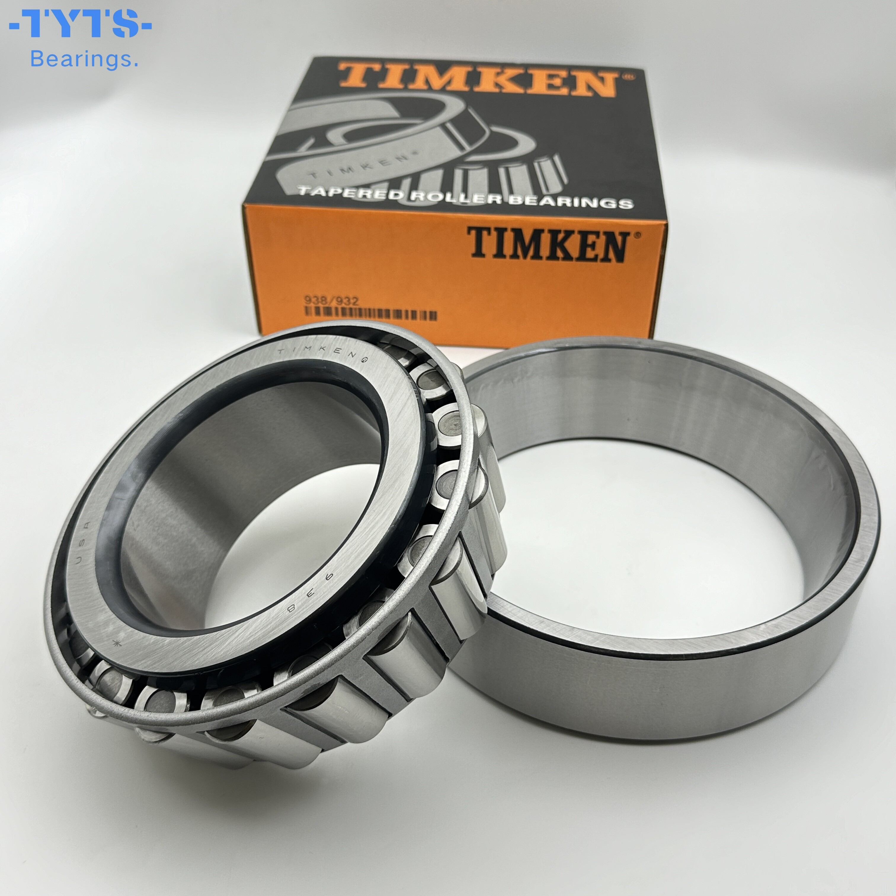 أصلي صنع في الولايات المتحدة الأمريكية 938/932 بوصة محامل أسطوانية مخروطية TIMKEN