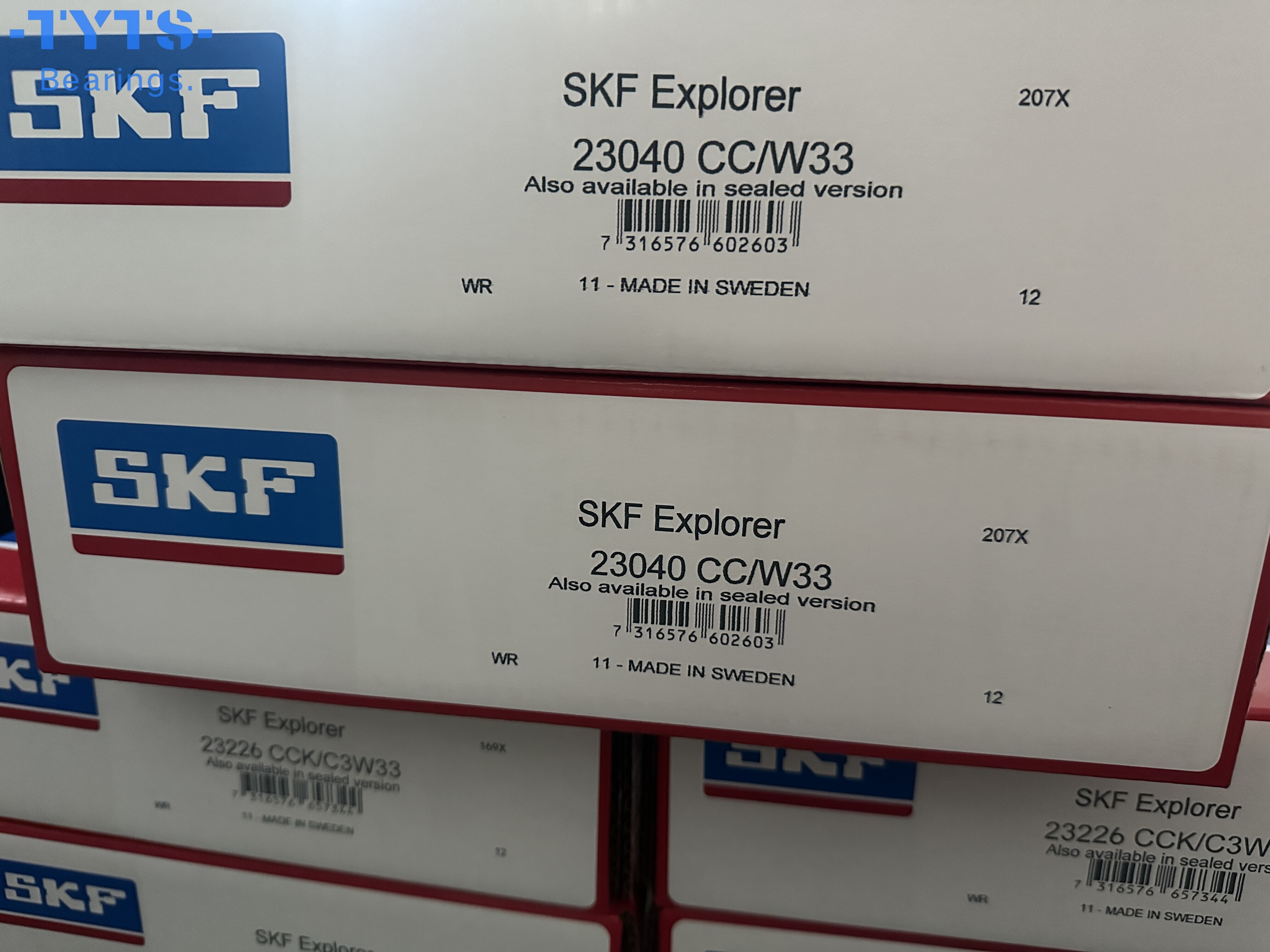 23040CC/W33  محمل أسطواني ذاتي المحاذاة SKF  أصلي عالي الجودة