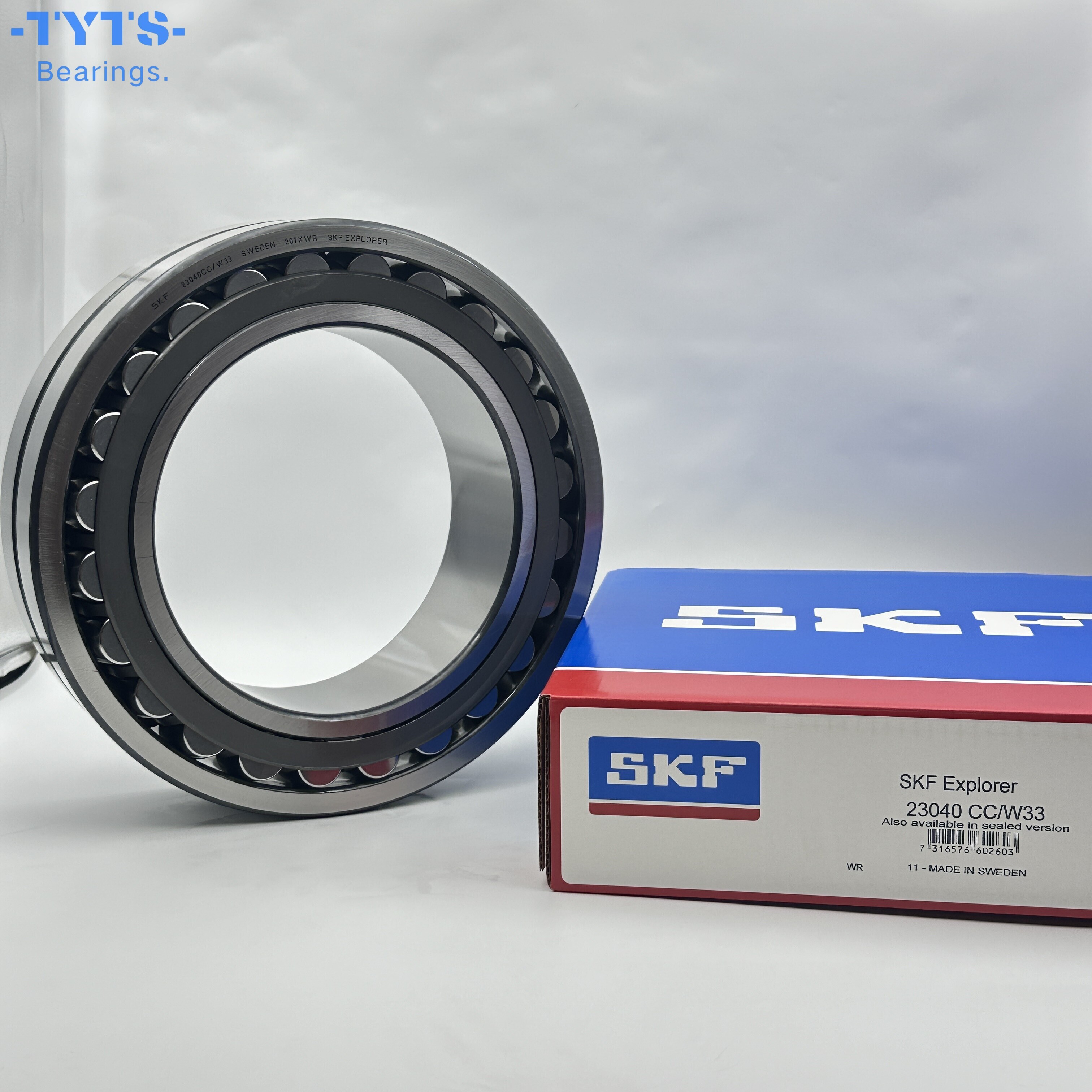 23040CC/W33  محمل أسطواني ذاتي المحاذاة SKF  أصلي عالي الجودة