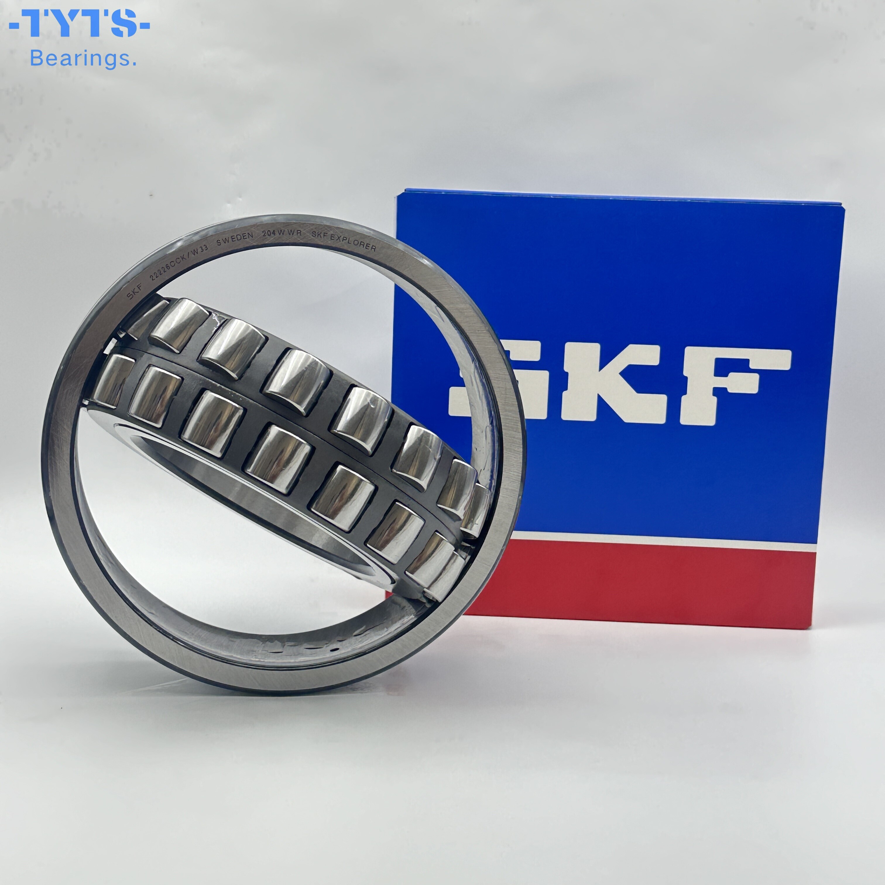 22226CCK/W33     محمل بكرة ذاتية المحاذاة SKF أصلي عالي الجودة