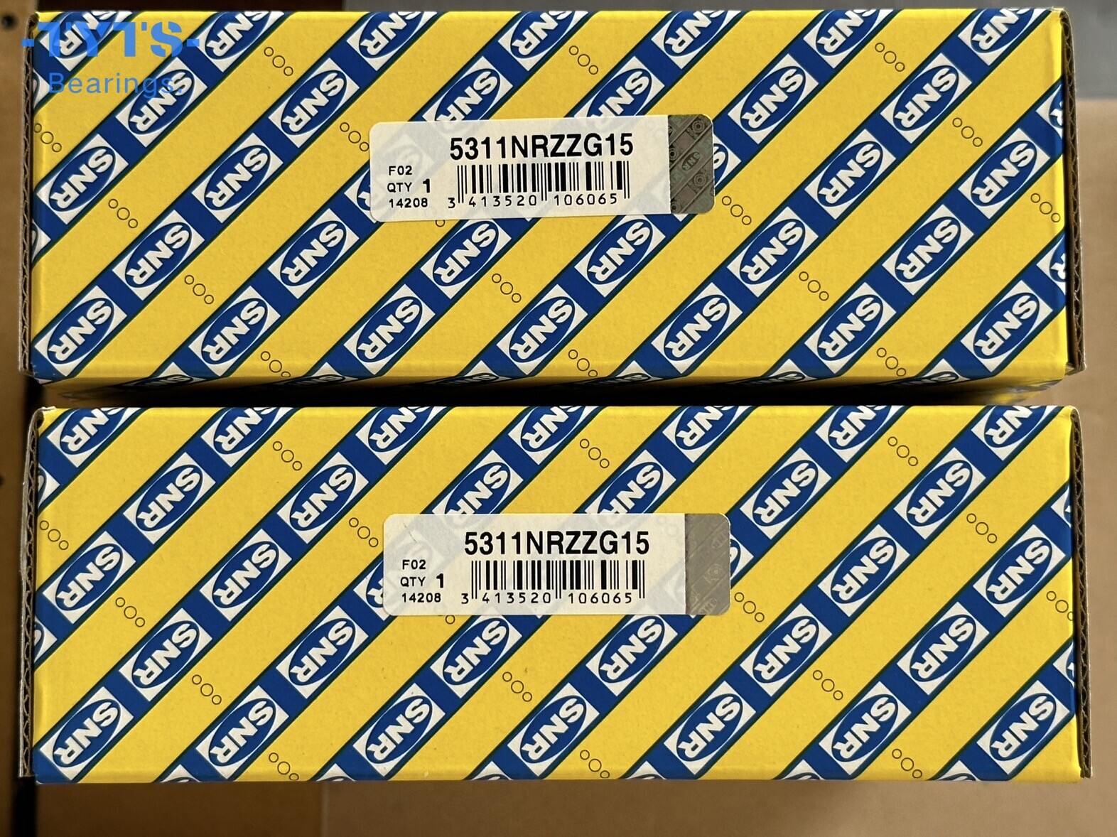 SNR الأصلي عالي الجودة 5311ZZZNR محمل كروي مزدوج الصف مزدوج الاتصال الزاوي