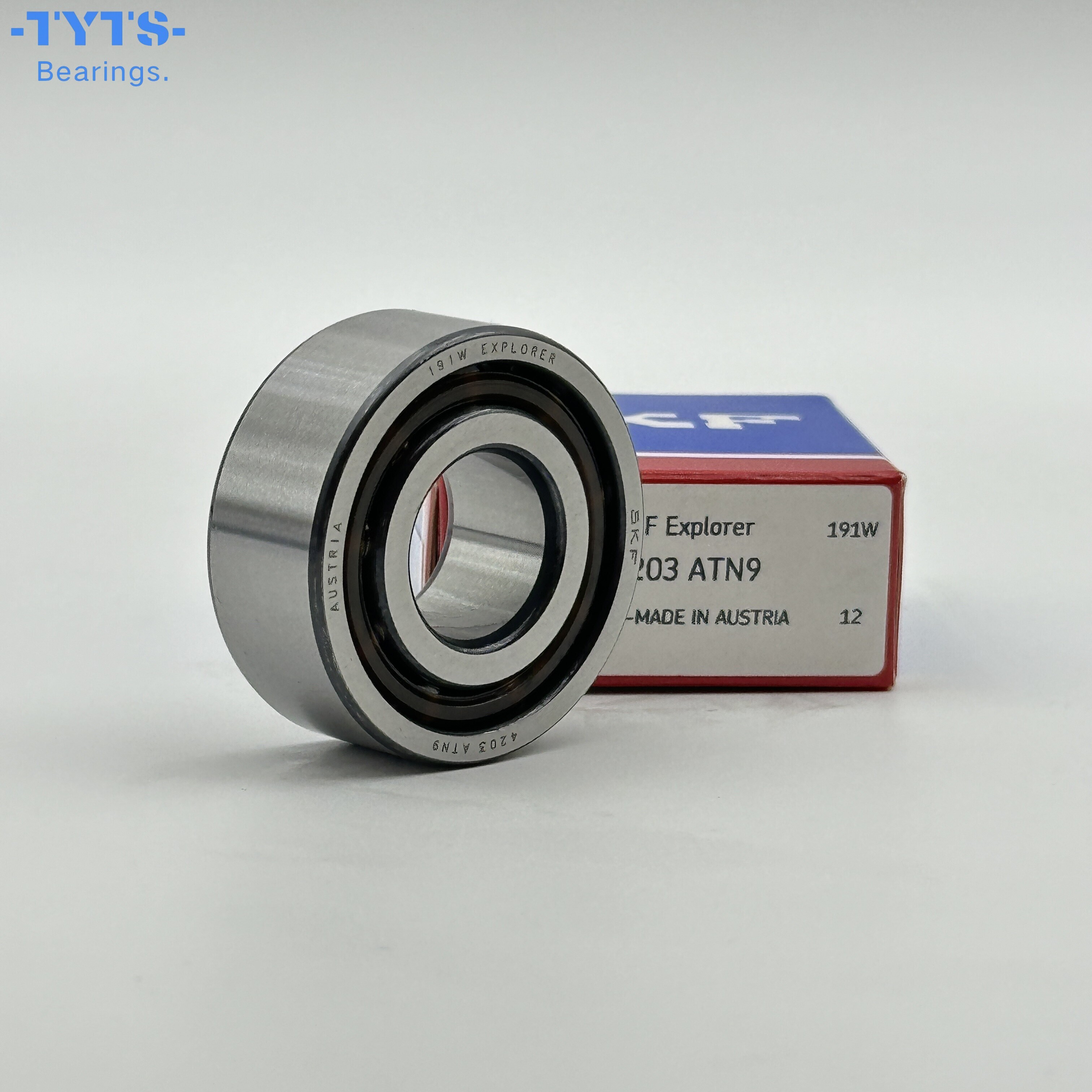 SKF أصلي عالي الجودة 4203ATN9 محمل كريات التلامس الزاوي مزدوج الصف 4203ATN9