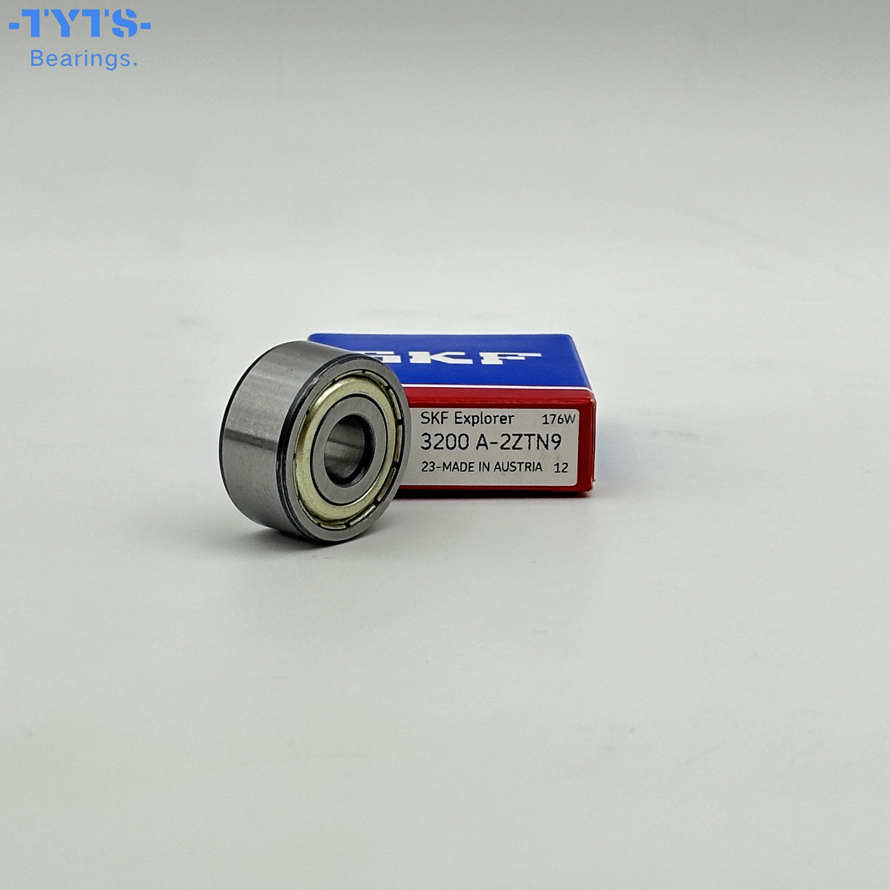 SKF أصلي عالي الجودة 3200A-2ZTN9 محمل كريات التلامس الزاوي مزدوج الصفوف 3200A-2ZTN9